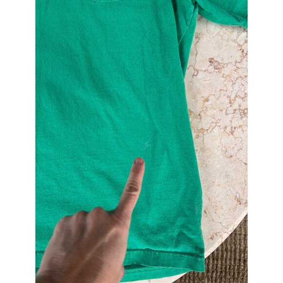 Carhartt Mens Loose Fit Pocket T-Shirt Green Size L Tall 100% Cotton Casual - Picture 6 of 11